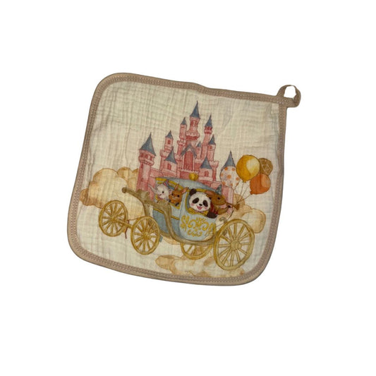 Little Stars ‘Carriage' Muslin Square