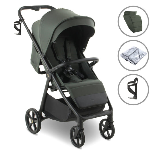 MB170 Plus Pushchair - Forest Green