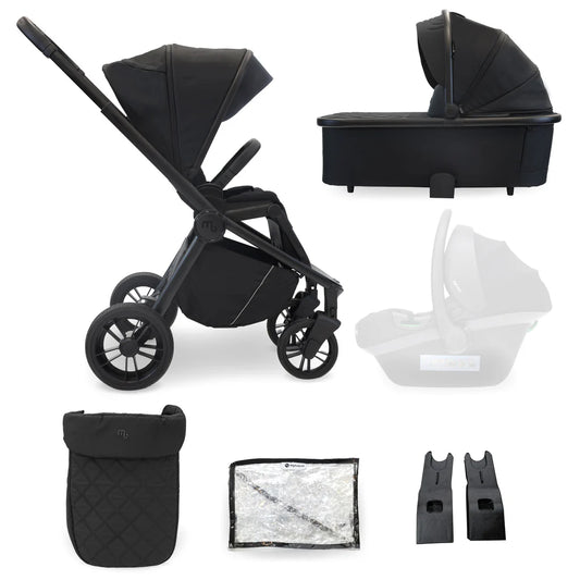 MB450 2 IN 1 Pushchair & Carrycot - Black