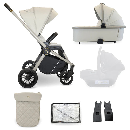 MB450 2 IN 1 Pushchair & Carrycot - Ivory