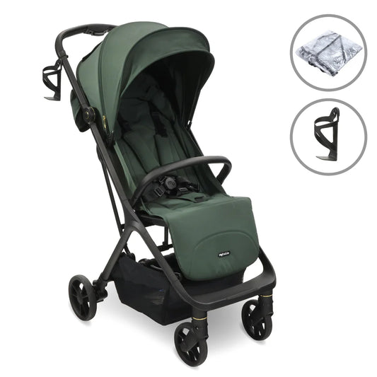 MBX7 PLUS Auto Fold Stroller - Forest Green
