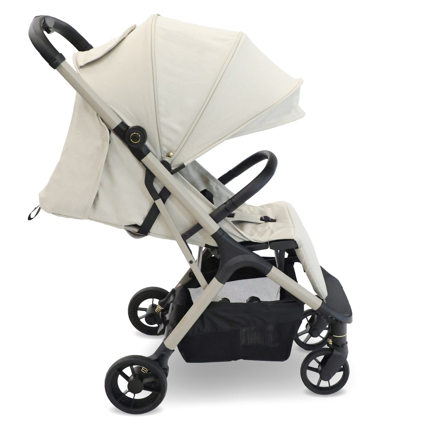 MBX7 PLUS Auto Fold Stroller - Ivory