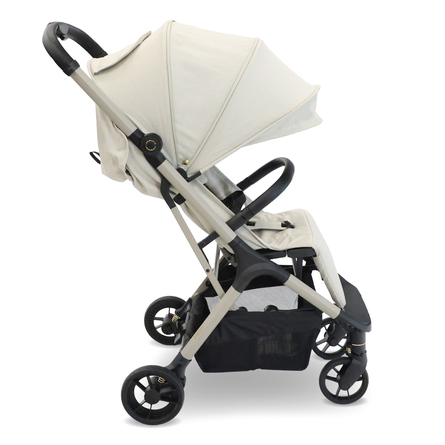 MBX7 PLUS Auto Fold Stroller - Ivory
