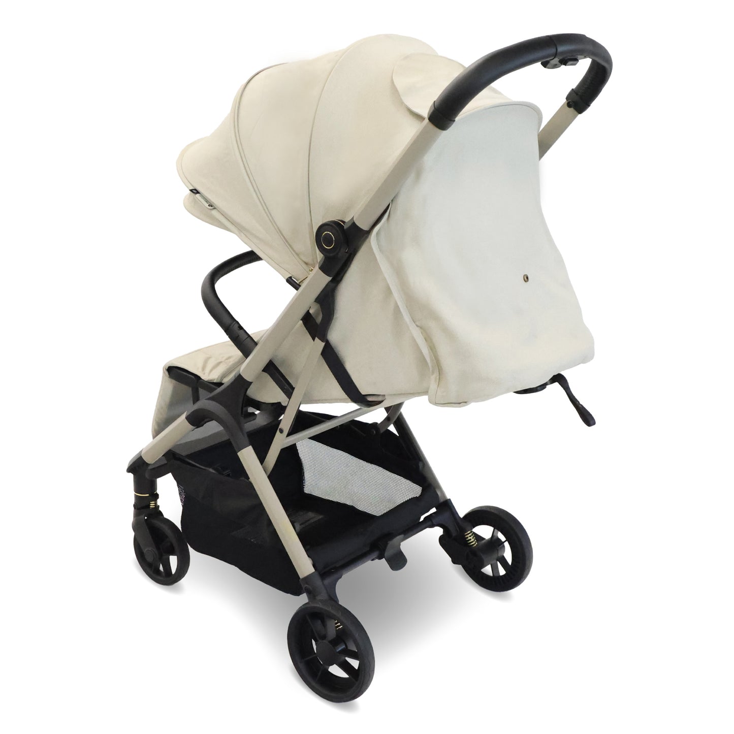 MBX7 PLUS Auto Fold Stroller - Ivory