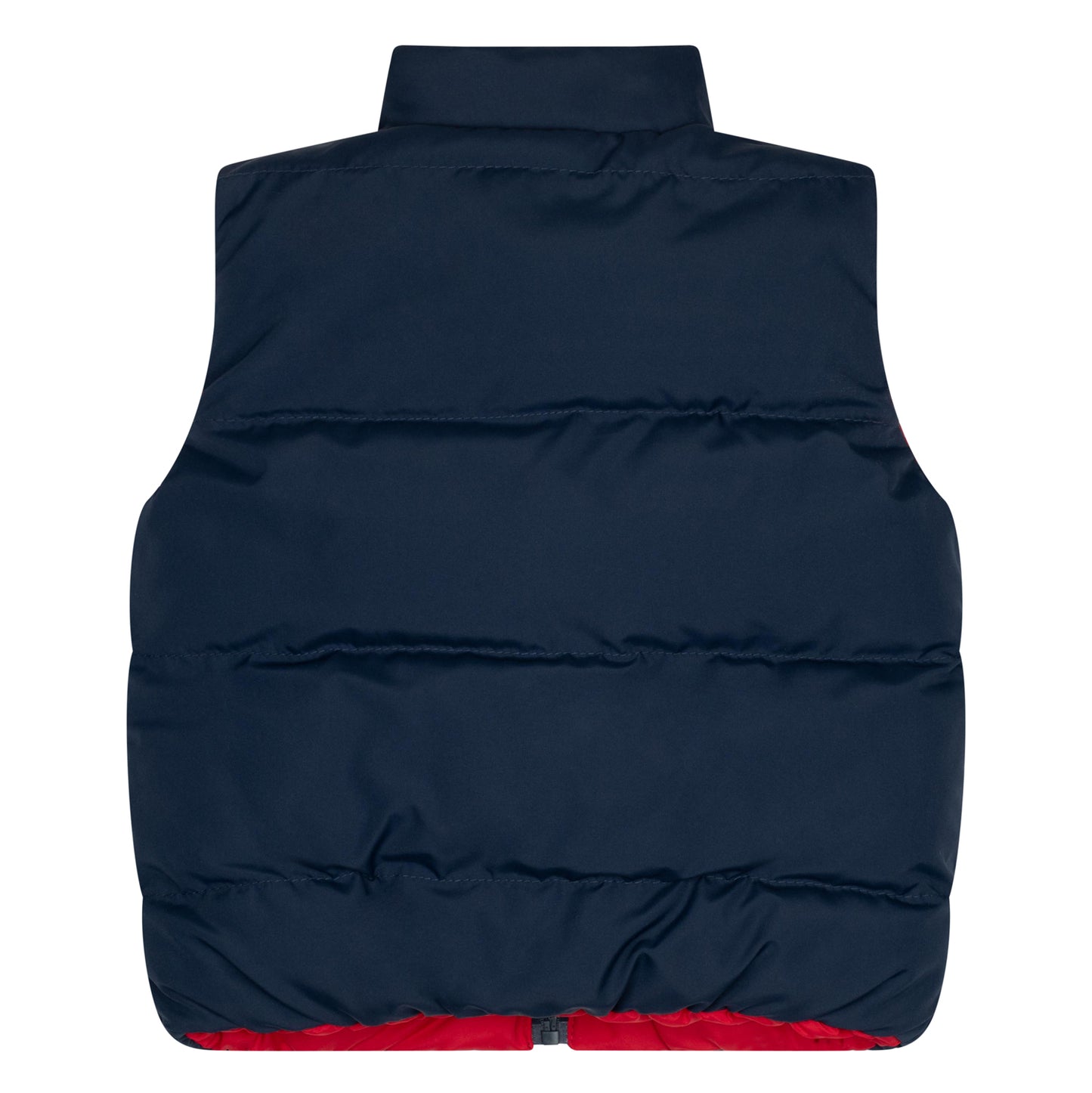 Mitch & Son 'BARKER' Dark Navy and Red Reversible Winter Gilet