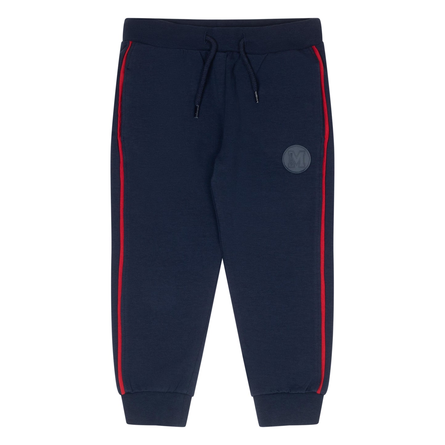 Mitch & Son 'BENNY' Dark Navy and Red Hoody Tracksuit