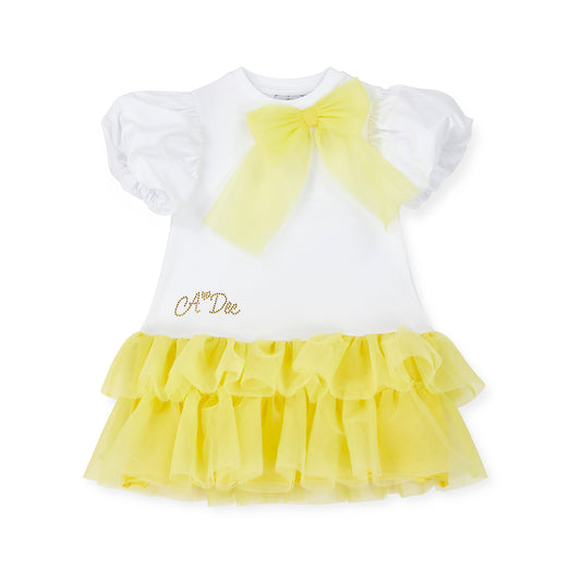 SS25 Adee "Daisy" Yellow Party Dress