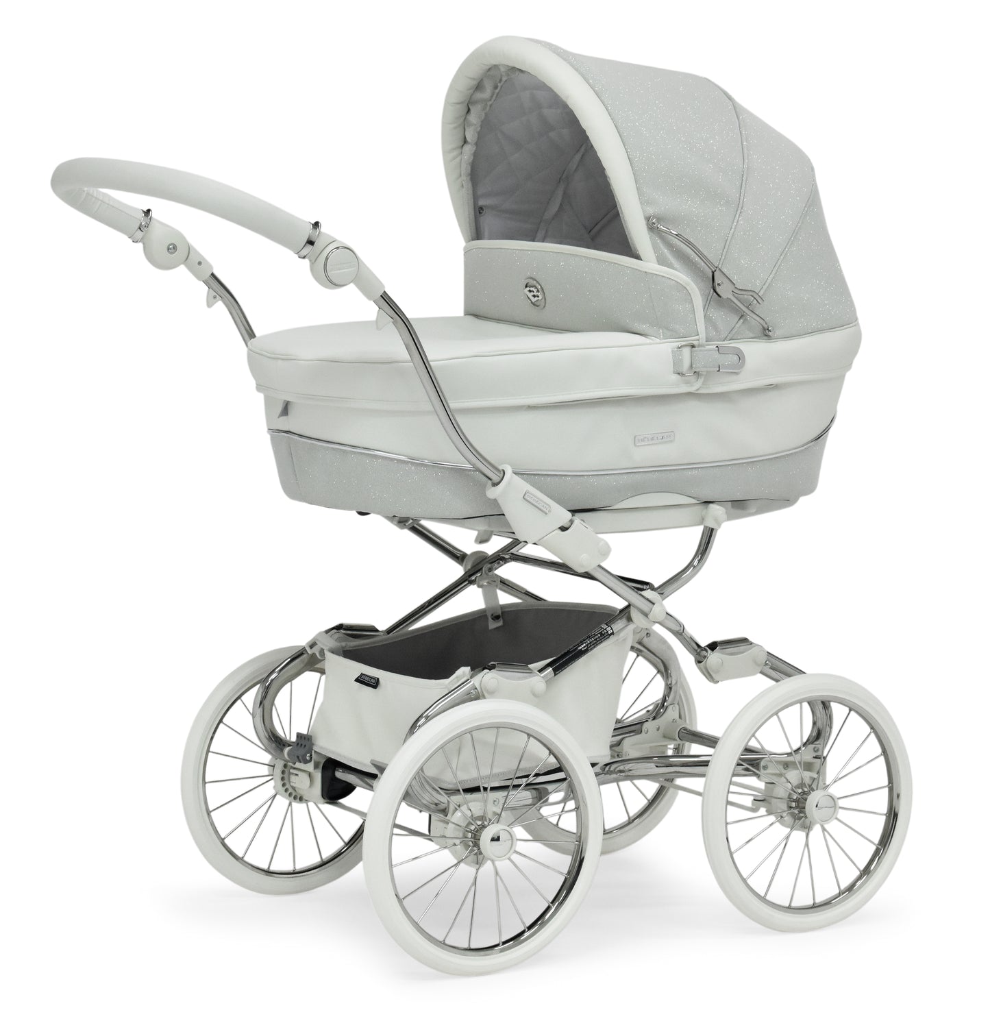 PRIVE Stylo Class Combination & Raincover - White Sparkle - NEW 2026