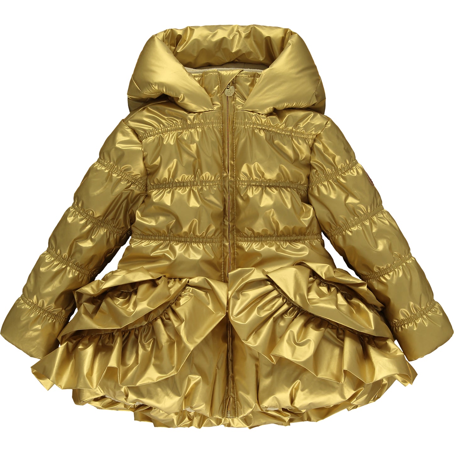 Adee Girls Gold Coat