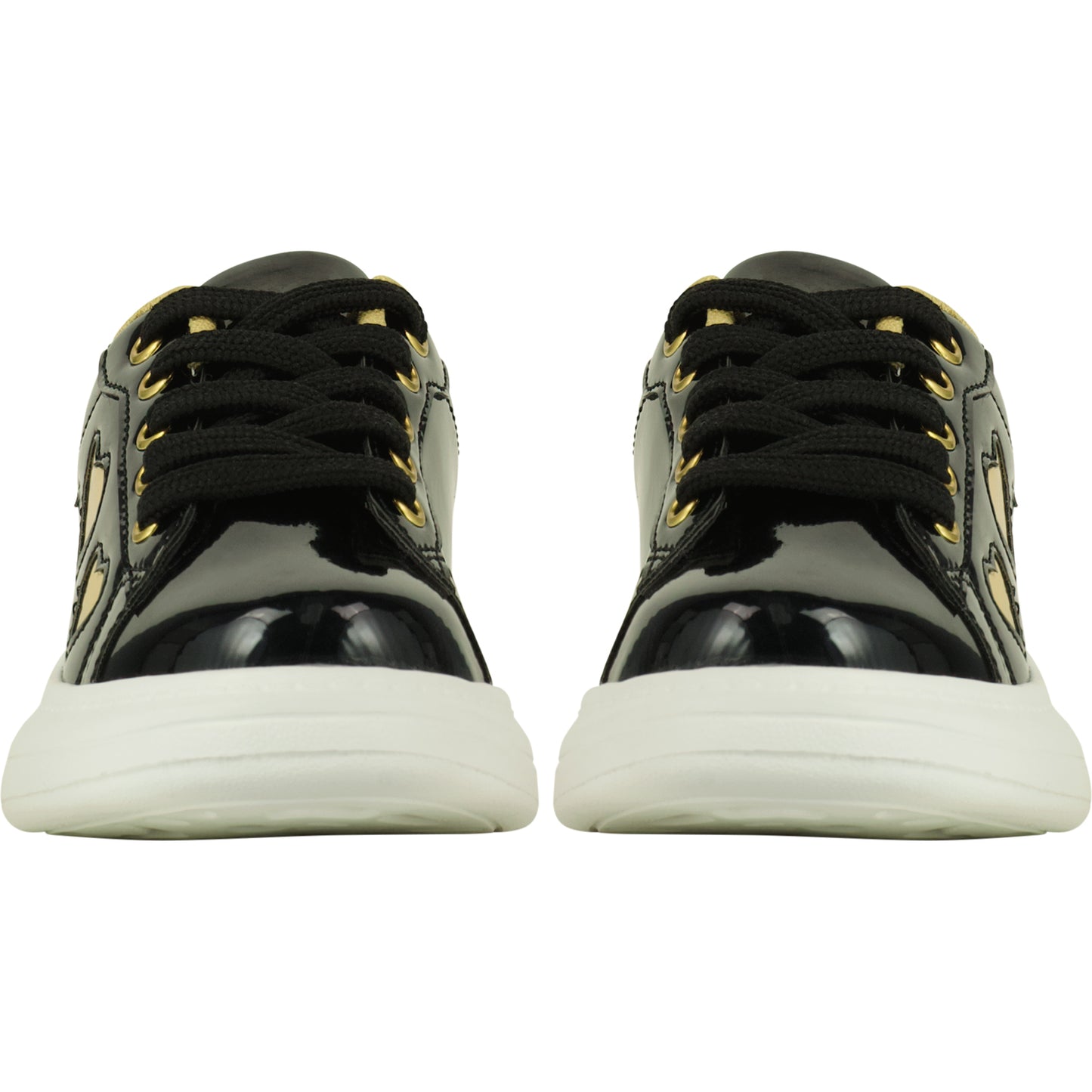 Girls Black Queeny Trainers