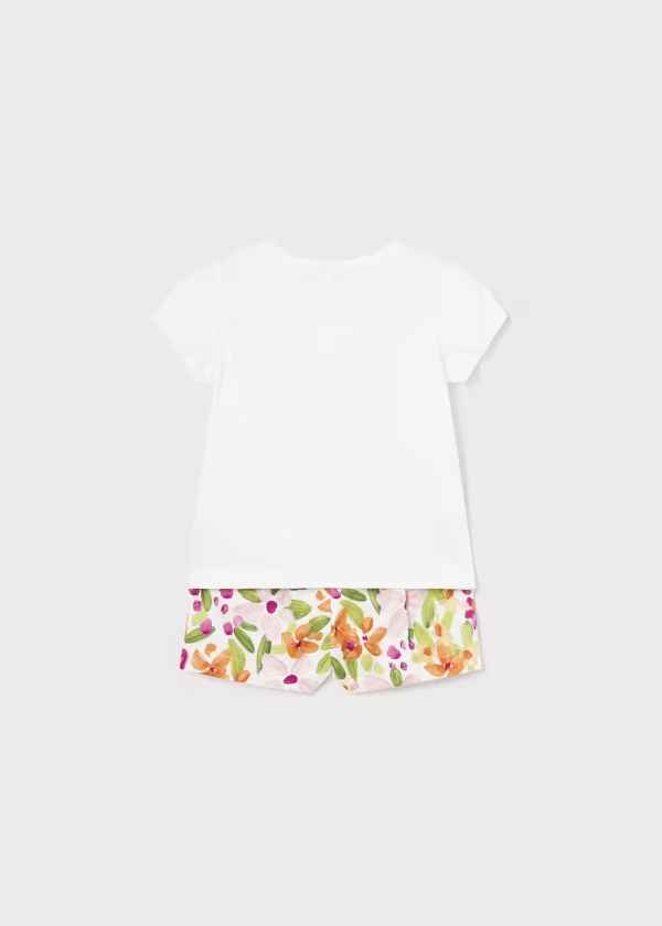 Mayoral Baby Girls Two Piece Shorts Set