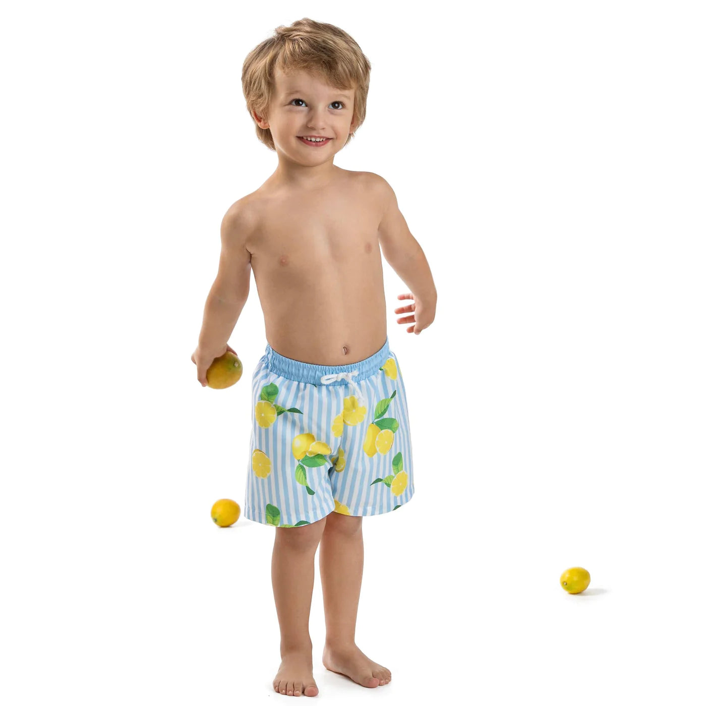 Boys Lemons Swim Shorts Set