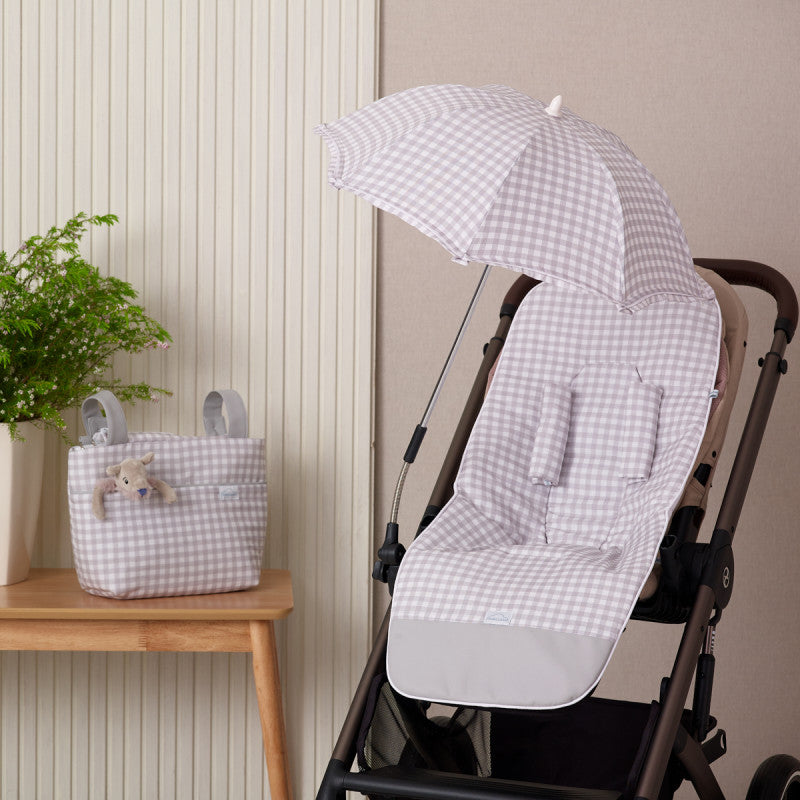*MADE TO ORDER* Gingham Parasol