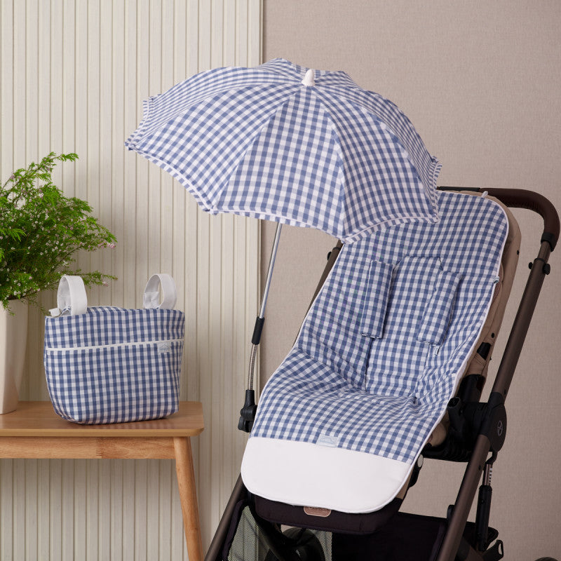 *MADE TO ORDER* Gingham Parasol