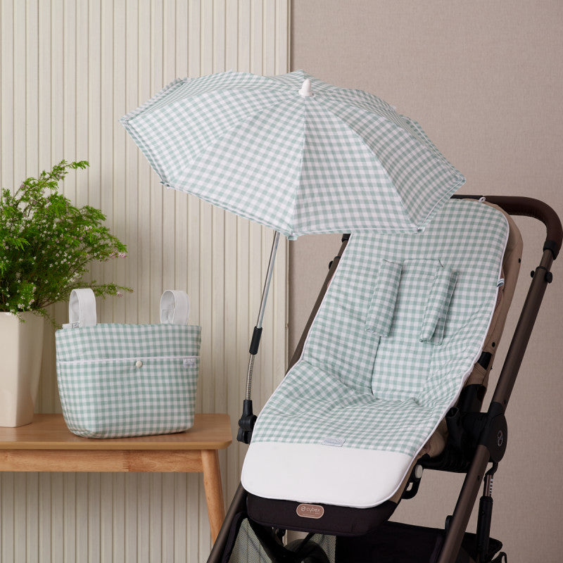 *MADE TO ORDER* Gingham Parasol