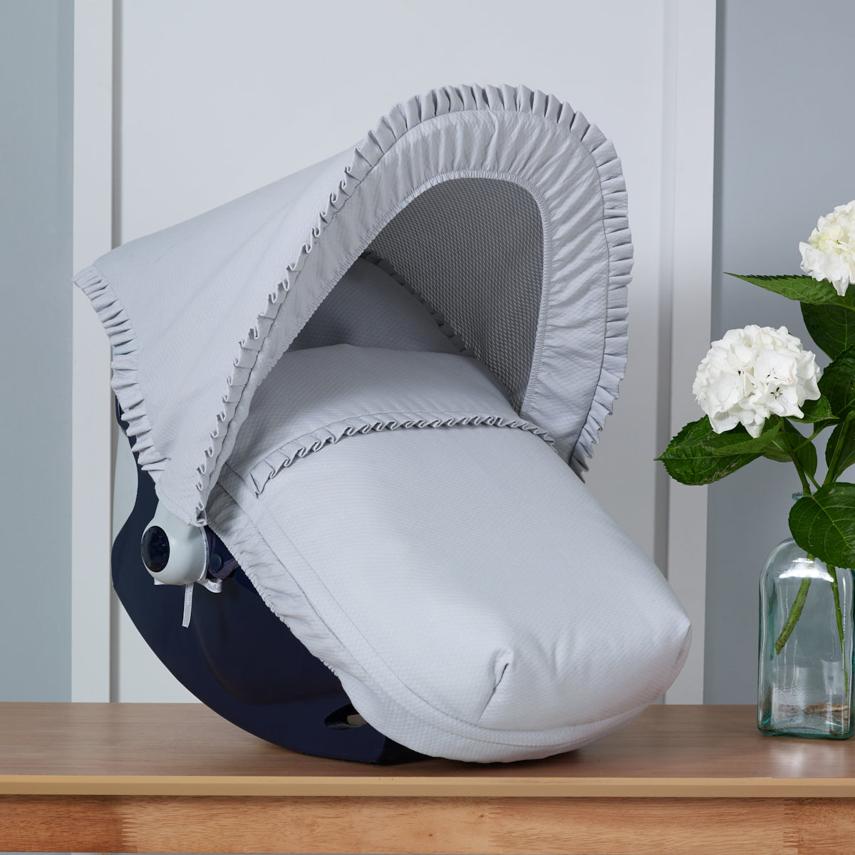 Pique Carseat Cover - littlestarschildrenswear