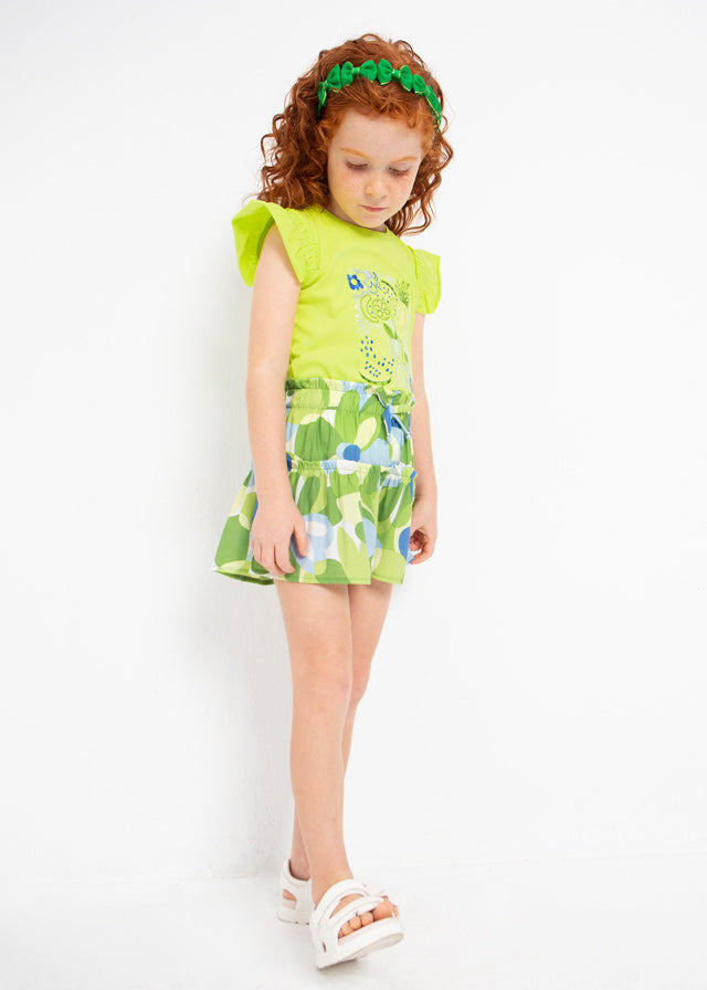 Girls Printed Shorts Set - littlestarschildrenswear
