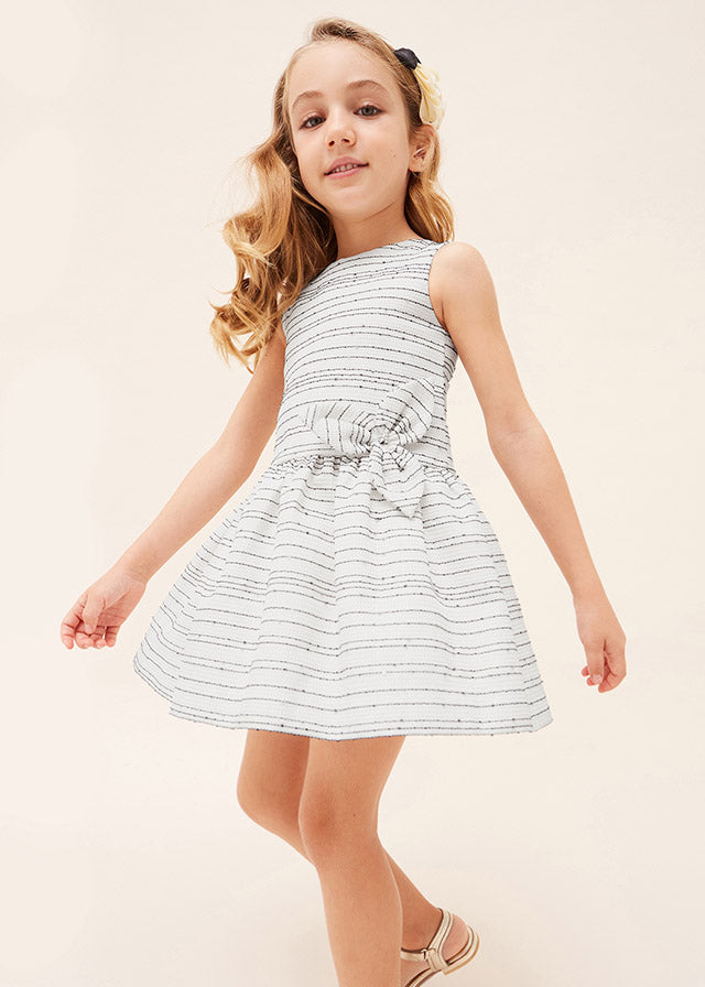 Girls Fantasy Jacquered Dress - littlestarschildrenswear