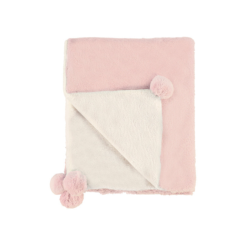 Girls Pink Fleece Blanket - littlestarschildrenswear