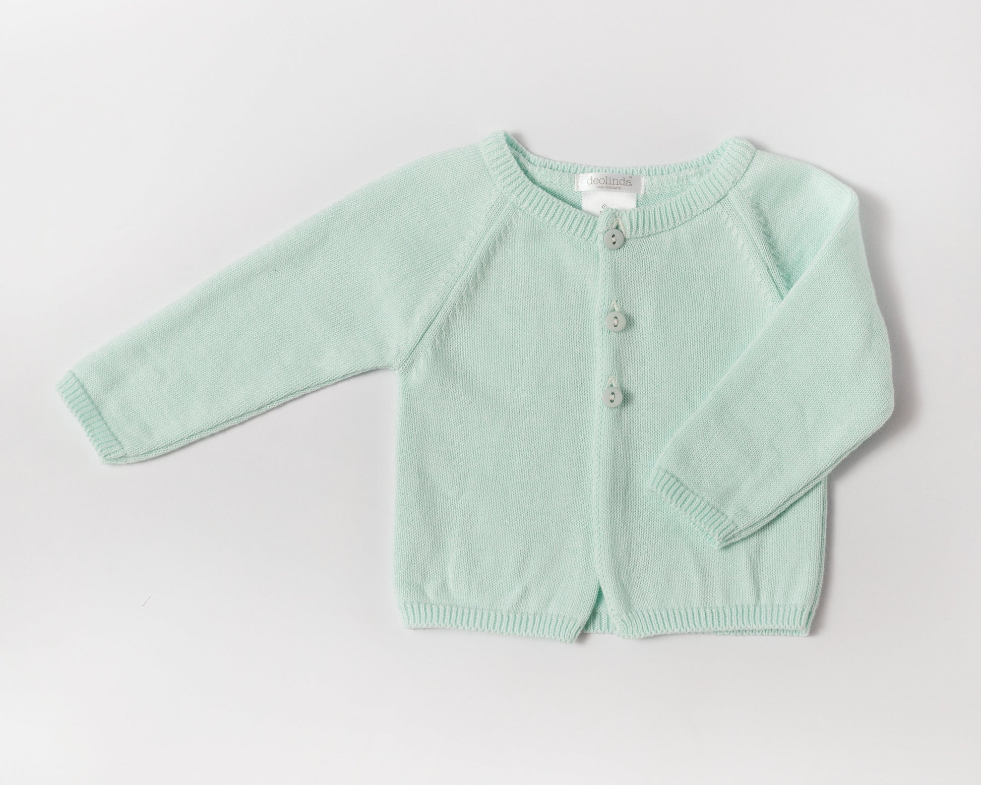 Boys Mint Green Cardigan - littlestarschildrenswear